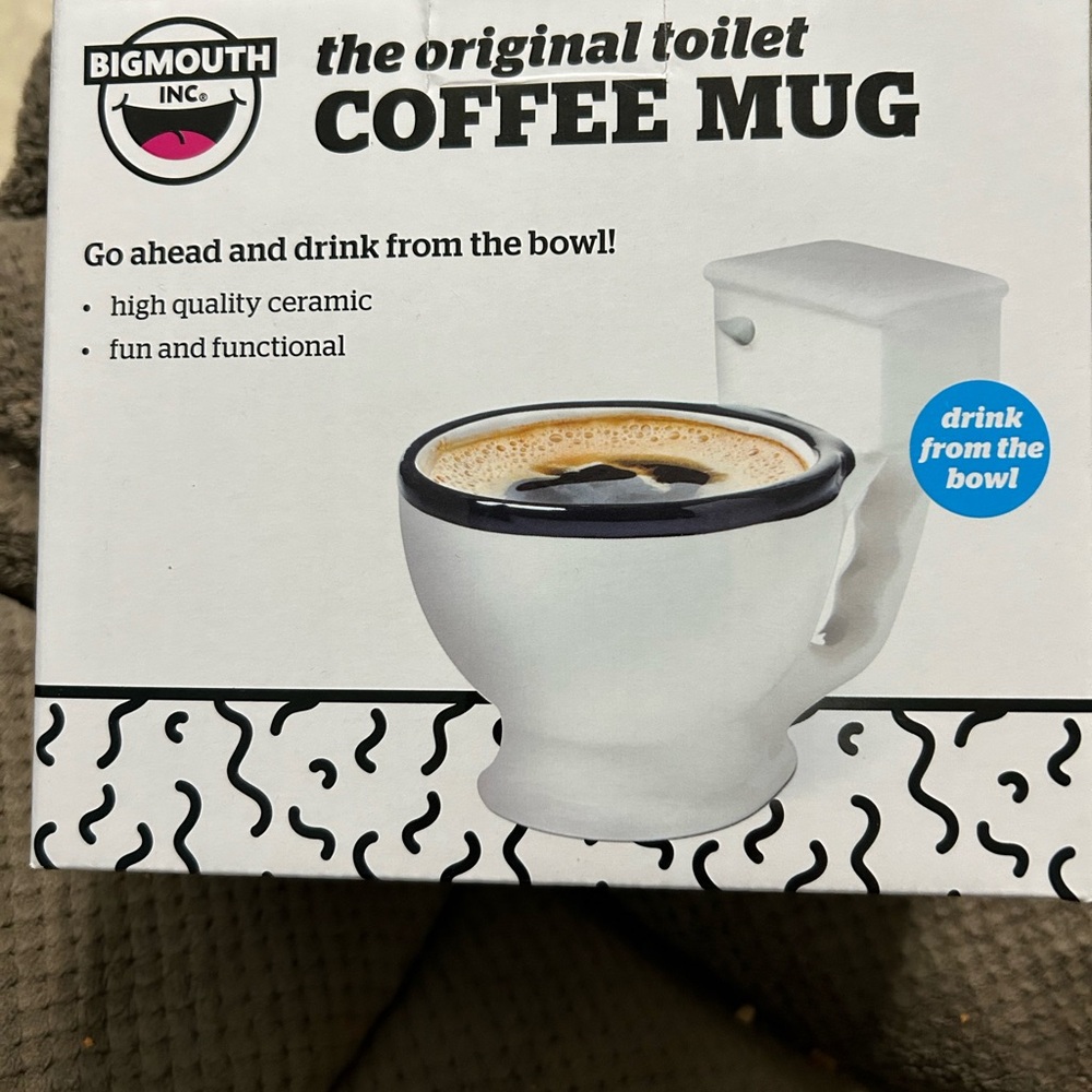 Toilet Coffee Mug Gag Gift